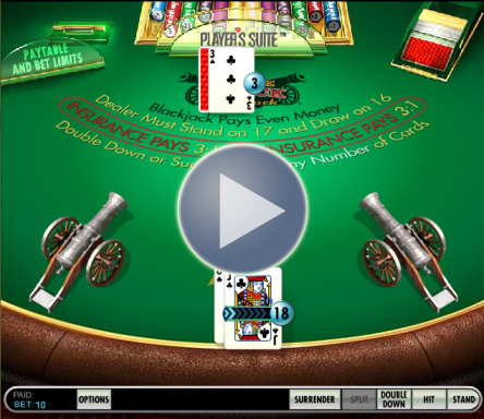 Double Attack Blackjack at Sky Bingo