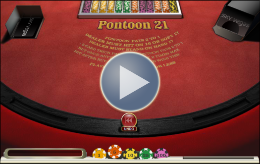 Play Pontoon at Sky Bingo