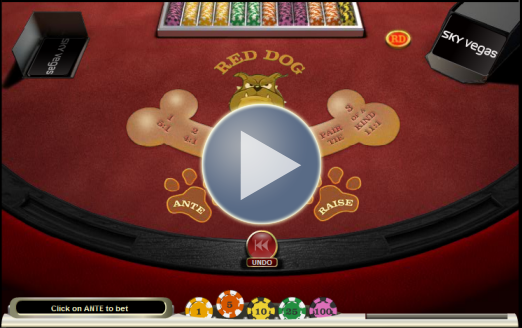 Play Red Dog at Sky Bingo